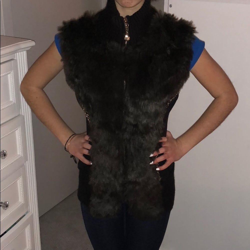 Luxury fur vest